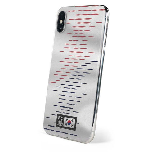 South Korea Soccer Flag iPhone XS Skin